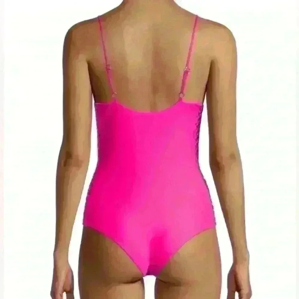 MIKOH Rio One Piece in Hot Pink - Picture 2 of 5